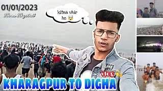 Digha Sea Beach | New Digha Sea Bathing IDigha Tour Vlog | Digha night market 🏄‍♀️🌊🐟🐙
