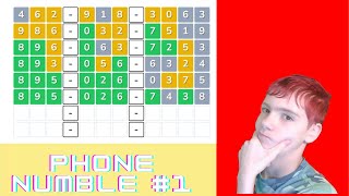 August 4th Phone Numble! Phone Numble #1