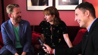 Tom Goodman Hill & Katherine Parkinson Of AMC's Humans