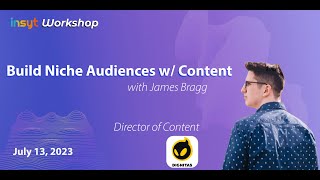 Workshop intro for James Bragg - Content Director for Dignitas Fortnite Division