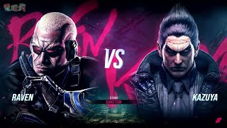 TEKKEN 8 - RAVEN VS KAZUYA | MATCH GAMEPLAY RELEASE BEFOREHAND