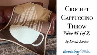Crochet Cappuccino Throw Video #1