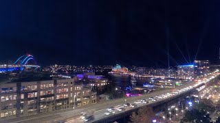 Vivid Sydney Harbour View Time Lapse