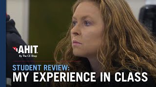 AHIT Student Talks About Her Experience in Class