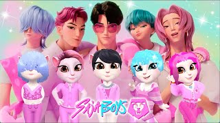 😈🎵 My Talking Angela 2 | Saja Boys | New Cosplay | Makeover 🔥✨
