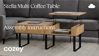 (EN) The Stella Multi Coffee Table - Assembly Guide
