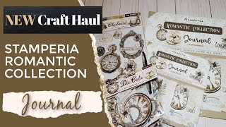 New Stamperia Romantic Collection Journal | ASC Craft Supplies