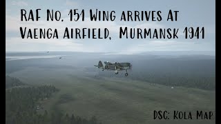RAF No. 151 Wing Flight to Vaenga Airfield, Murmansk in September 1941