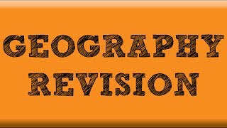 Geography Revision (2nd Exam) – Choosing Question 6: Changing UK Settlements