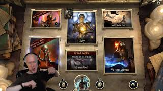 Elder Scrolls Legends [TESL] - Build a deck! - Diving into Rank 7 solo arena