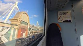 Onboard 707001 Waterloo East-Charing Cross 