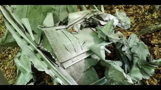 Crashed Airplane German Heinkel He111