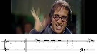 when you pretend to sing in English