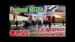 LIVE Coverage: Protest At ICE Facility - Portland, OR