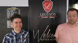 Jordan Brown & Peter Devlin  short interview at a pro-am 2019