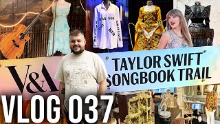 VISITING THE TAYLOR SWIFT SONGBOOK TRAIL AT V&A LONDON MUSEUM!!