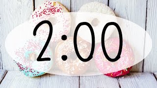 2 minute timer Donuts