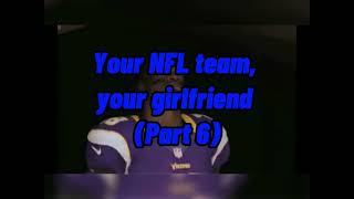 Your NFL team, your girlfriend(Part 6) AFC SOUTH #shorts