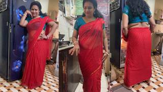 Red Saree