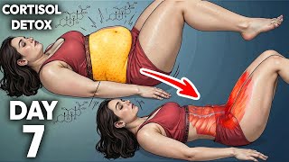 Day 7 of 7 | Somatic Workout | Drop Stress (Cortisol) to Control & Melt Belly Fat | Lazy Bed...