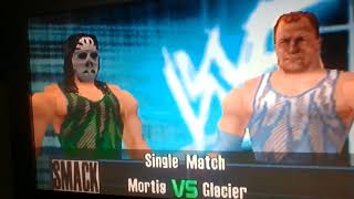wwf no mercy caw glaicer vs mortis