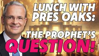 Elder Kearon Shared a PRIVATE Conversation With President Oaks… (Prepare the Coming Children!)