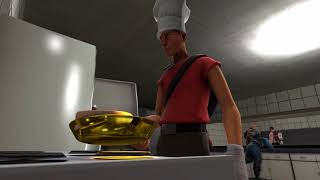 [SFM] Scout's last day at Pyro's Pizza Parlor (motion captured)