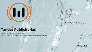 [FM 95.1] Metro · Tandas - 23 de Febrero del 2012