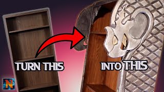 I gave my old IKEA shelf a makeover