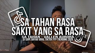 DJ SU TAHAN X AKU MENANGIS X SA HARAP X SAPE DAYAK VIRAL TIKTOK FULL SONG REFORMANDA 2026