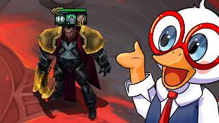 Bruiser Darius is THE MOST BROKEN unit on this patch. He wins the fight by himself.