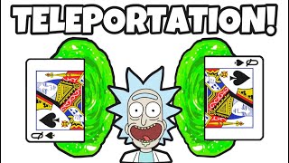 INCREDIBLE TELEPORTATION CARDTRICK!