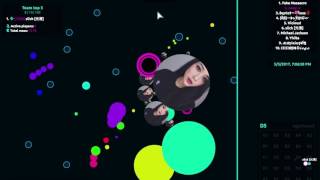 Agar.io - Duo Takeover ft. Slick