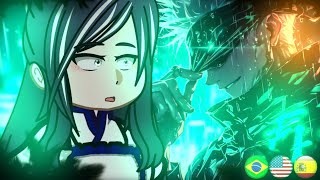 🇺🇸/🇪🇸/🇧🇷 Shuumatsu no Valkyrie React to Satoru Gojo – Gacha React