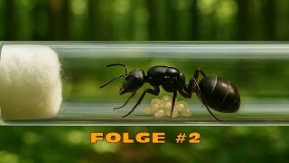 Ameisenhaltung für Einsteiger – Teil 2: Die Königin hat Eier gelegt! #hobby #diy #forkids #nature