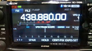 ICOM IC705 new model at Ham Fair Tokyo 2019