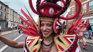 Hackney Carnival, London, UK 22nd Sept 2024 - Returns for first time since 2019!