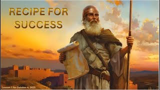 RECIPE FOR SUCCESS - Lesson 1