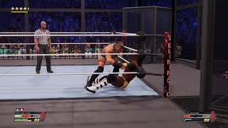 Rob Van Dam & Booker T at Elimination Chamber