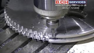 Manufacturing New Sprockets, CNC Turning, CNC Milling - BCH Services British Engineering Excellence!