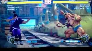 Super Street Fighter IV AE 2012 - Nebbiez (Guy) vs. Boloflex (Zangief)