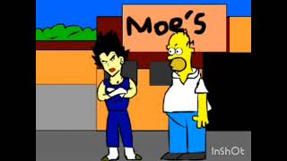 Homero vs Vegeta (Voces reales 2008)