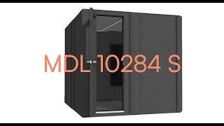 WhisperRoom MDL 10284 S Sound Booth | 8.5x7 Single-Wall Isolation Booth (3D Preview)