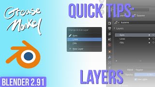 How Layers Work |Grease Pencil