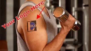 Weightlifting Logo Tattoo |  Live Action Logo Reveal | Promotional Video Creation & Marketing