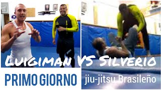 Primero día de entrenamiento con el maestro de jiu jitsu brasileño Silverio Fonseca
