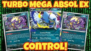 Control your opponent's hand with this TURBO Mega Absol ex Deck!
