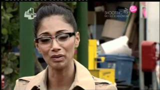 Shooting Nicole Scherzinger - 4Music on the set of Poison (Part 2 - 29th October 2010)