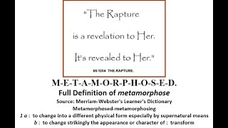 "Simplicity" Part 3 (MYSTERY INVISIBLE UNION 245 09 October 2016)