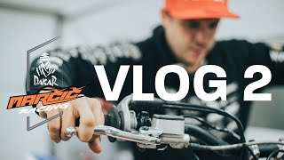 SIMON MARČIČ | My team and bike in the garage Vlog 2